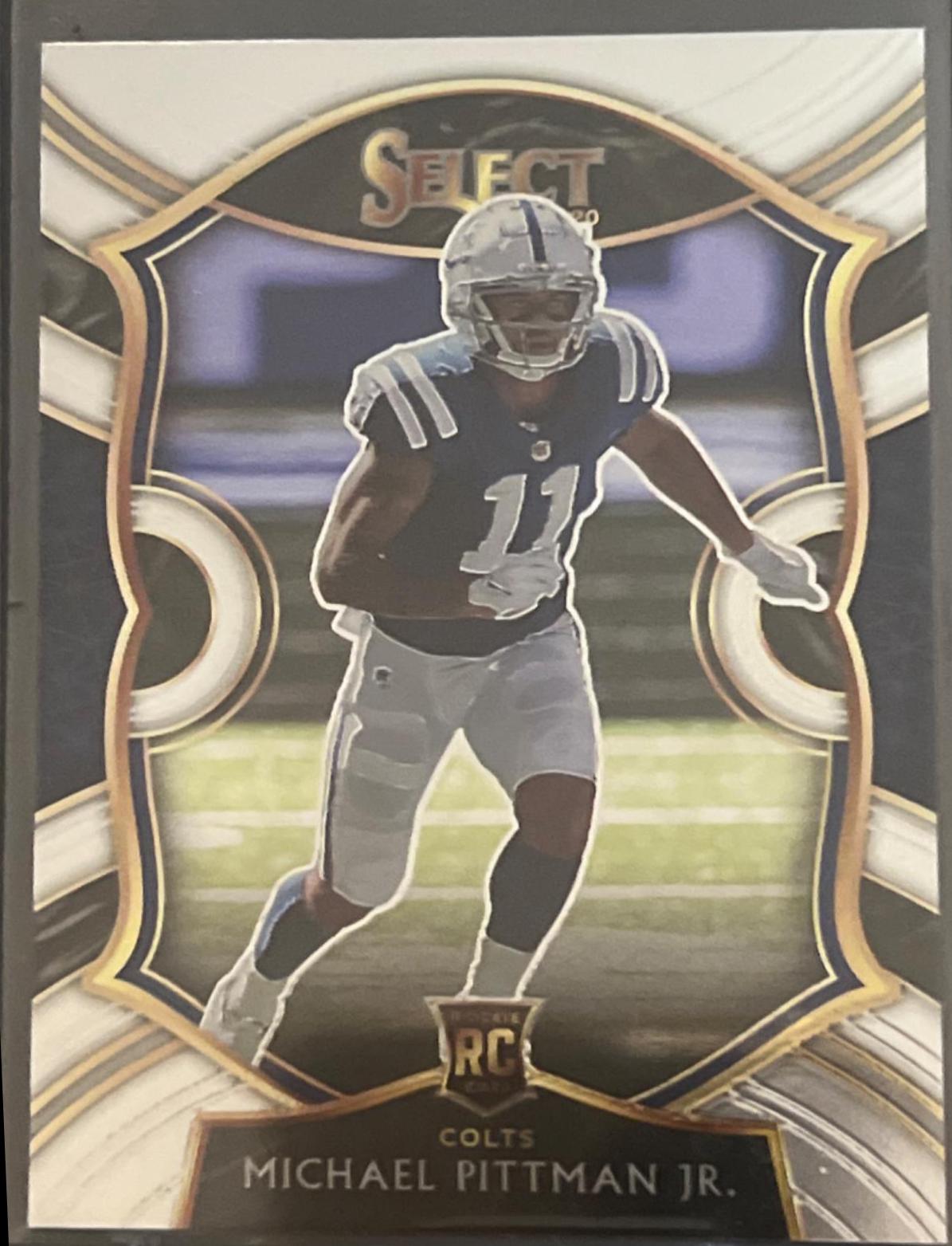 Michael Pittman Jr. #62 Football Cards 2020 Panini Select