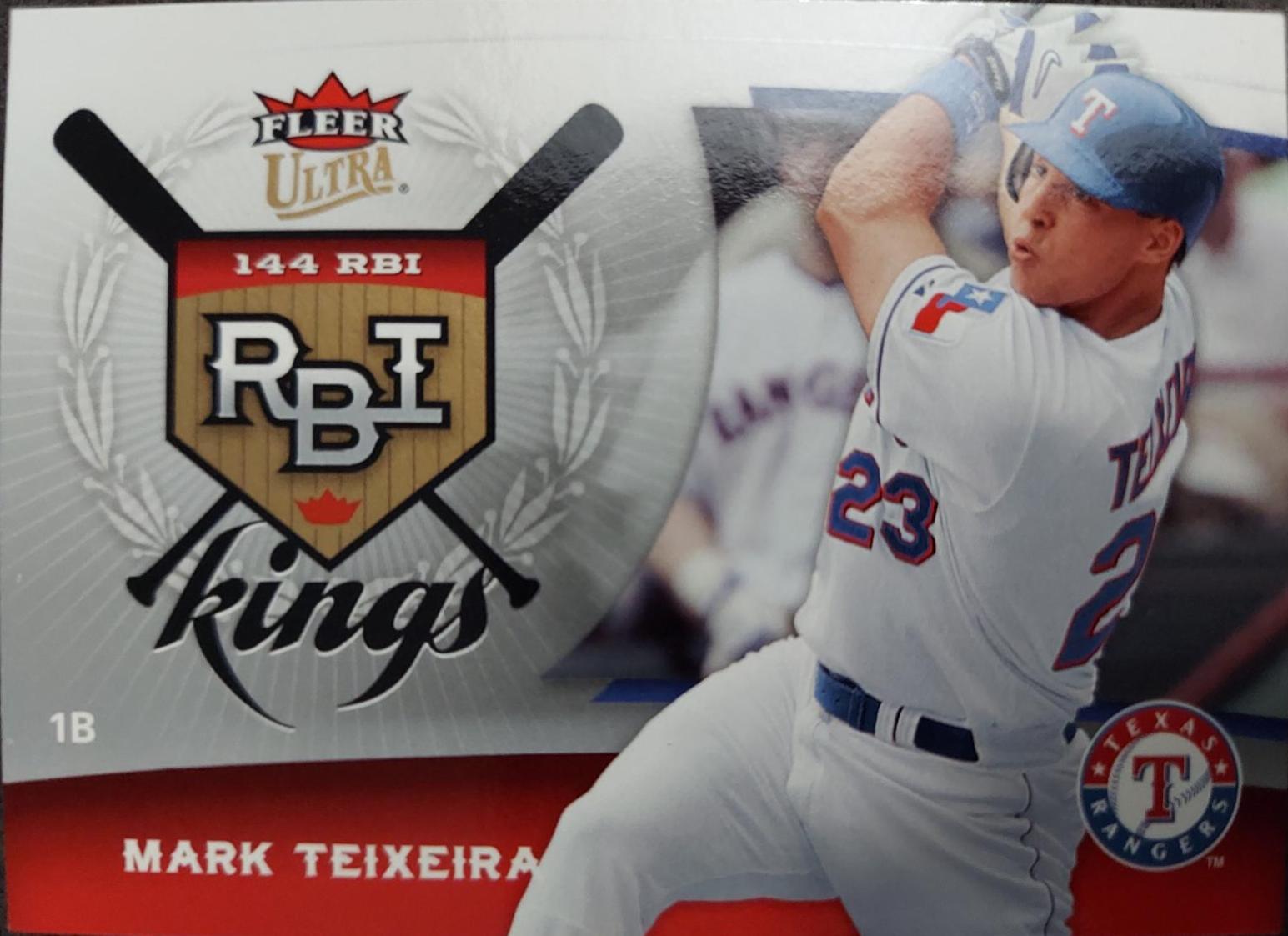 Mark Teixeira #RBI4 Baseball Cards 2006 Ultra R.B.I. Kings