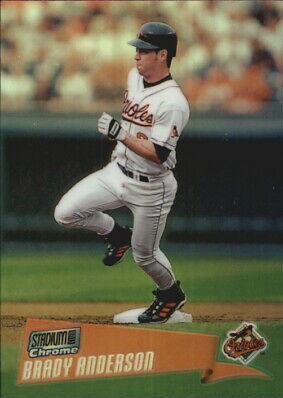 Brady Anderson #94 Baseball Cards 2000 Stadium Club Chrome