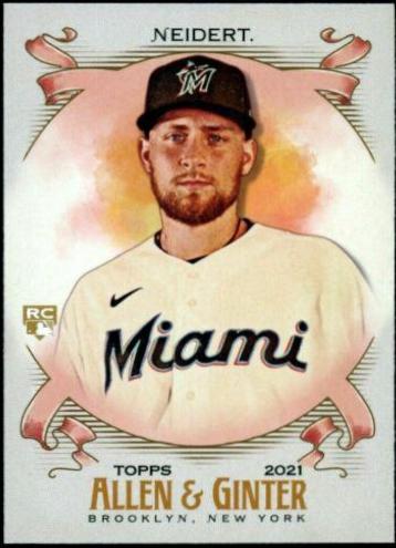 Nick Neidert #300 Baseball Cards 2021 Topps Allen & Ginter