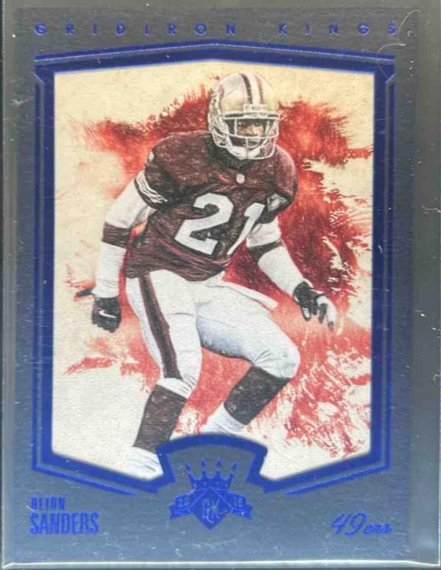 Deion Sanders [Blue Frame] #179