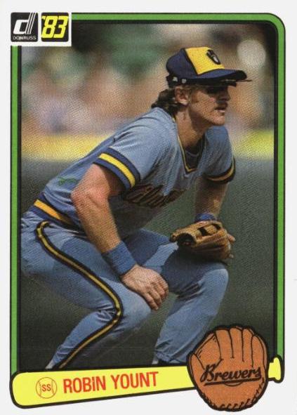 1983 Donruss Robin Yount #258 card