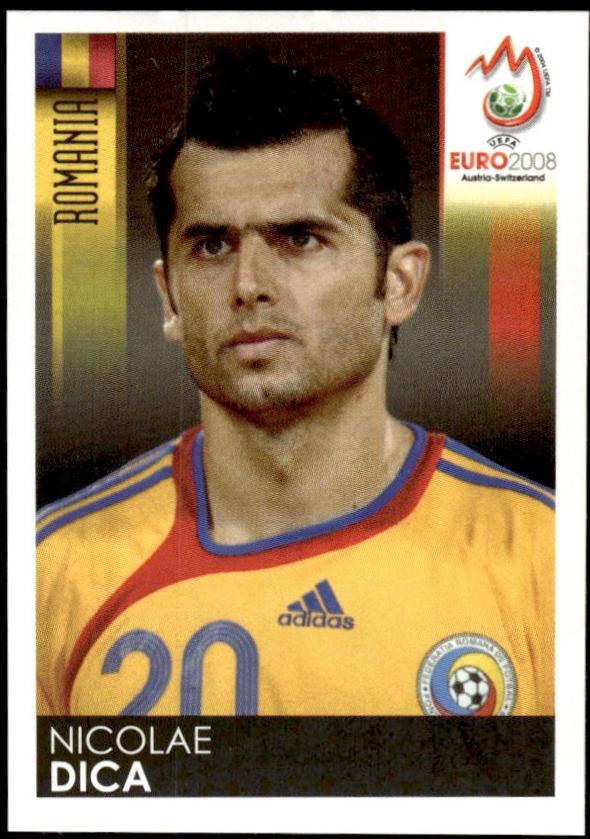 Nicolae Dica #326 2008 Panini UEFA Euro Sticker