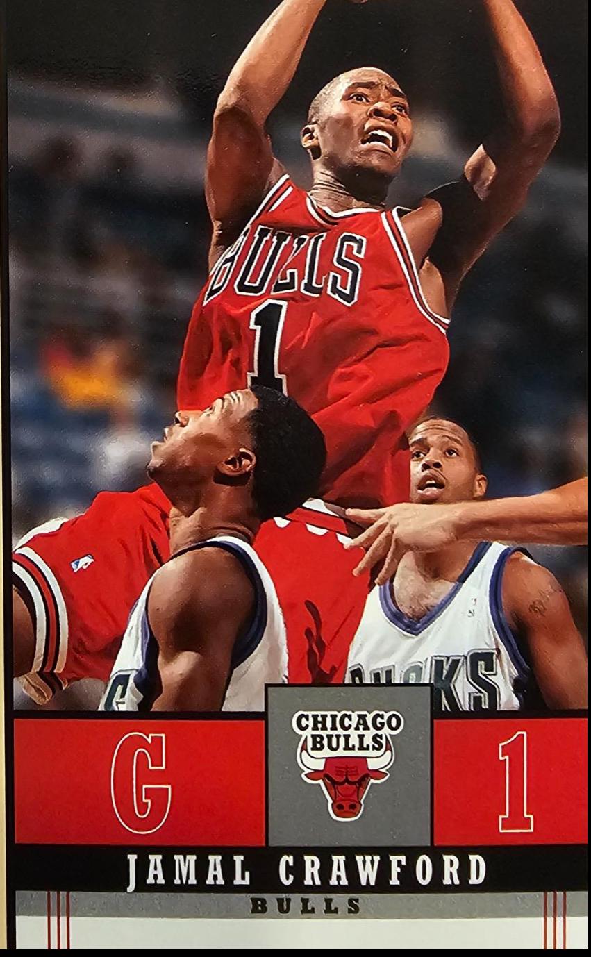 Jamal Crawford #8 Basketball Cards 2003 Upper Deck Legends