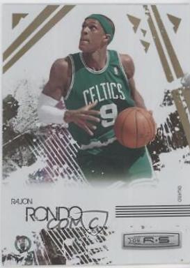 Rajon Rondo #6 Basketball Cards 2009 Panini Rookies & Stars