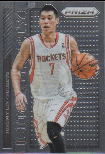 Jeremy Lin #13 Basketball Cards 2013 Panini Prizm Guard Duty