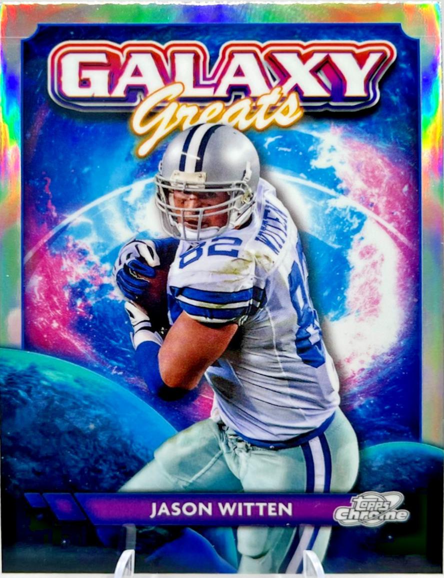 Jason Witten #GG-16 Football Cards 2024 Topps Cosmic Chrome Galaxy Greats