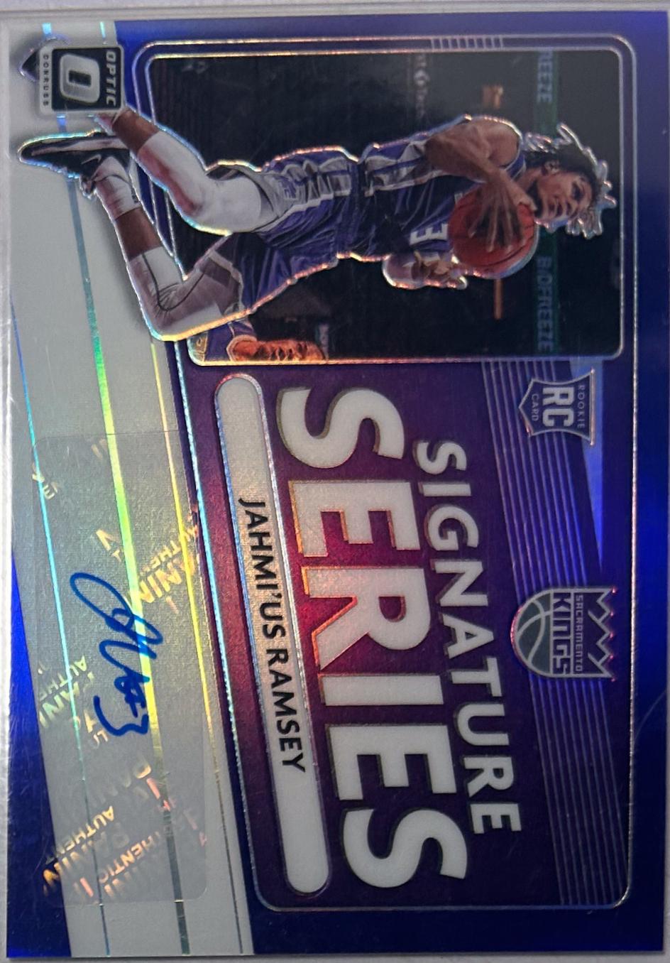 Jahmi'us Ramsey #SS-JAH 2020 Panini Donruss Optic Signature Series Basketball