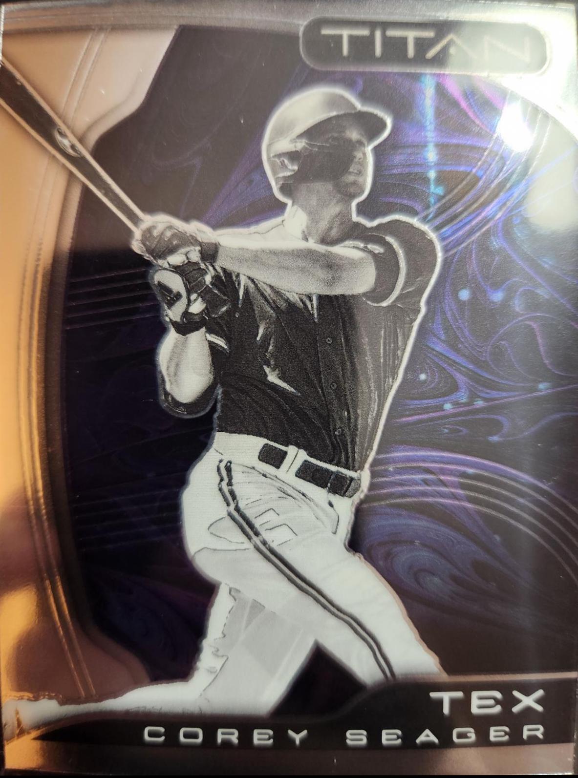 Corey Seager #23 Baseball Cards 2022 Panini Chronicles Titan