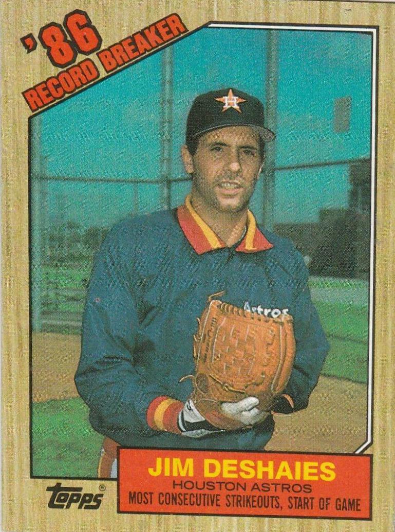 Jim Deshaies #2 Baseball Cards 1987 Topps