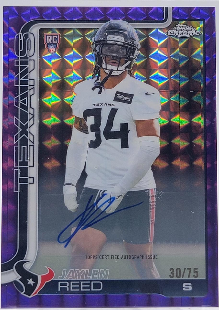 Jaylen Reed [Purple Refractor] #RA-JR