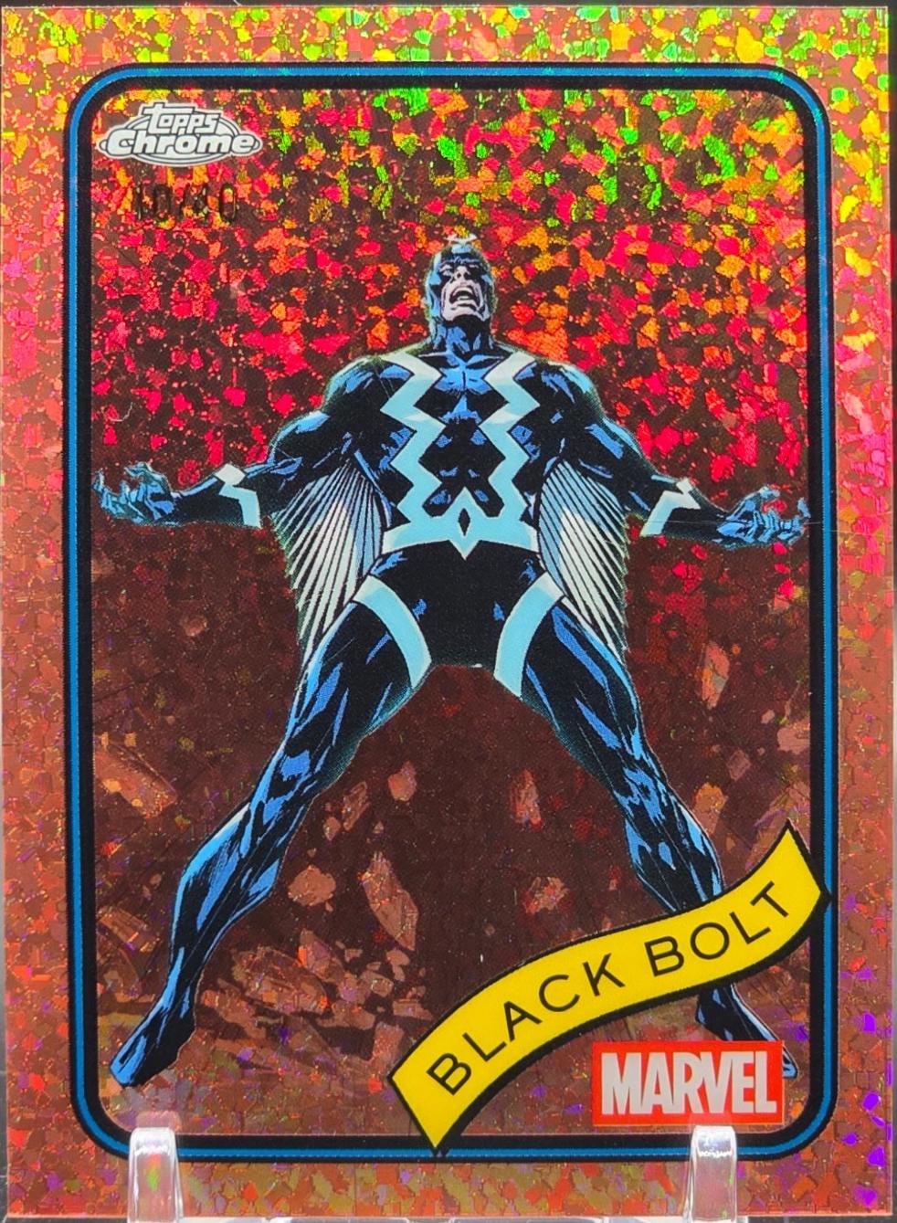 Black Bolt Rose Gold Mini Diamonds Refractor
