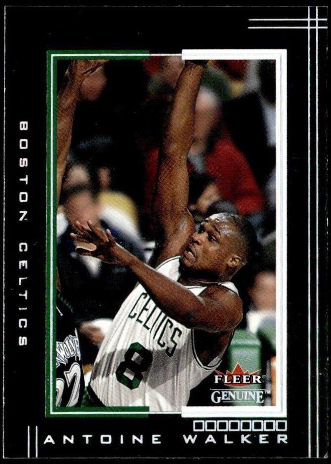 Antoine Walker #47 Basketball Cards 2001 Fleer Genuine