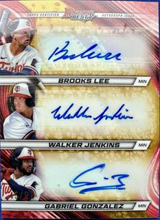 Walker Jenkins / Gabriel Gonzalez / Brooks Lee