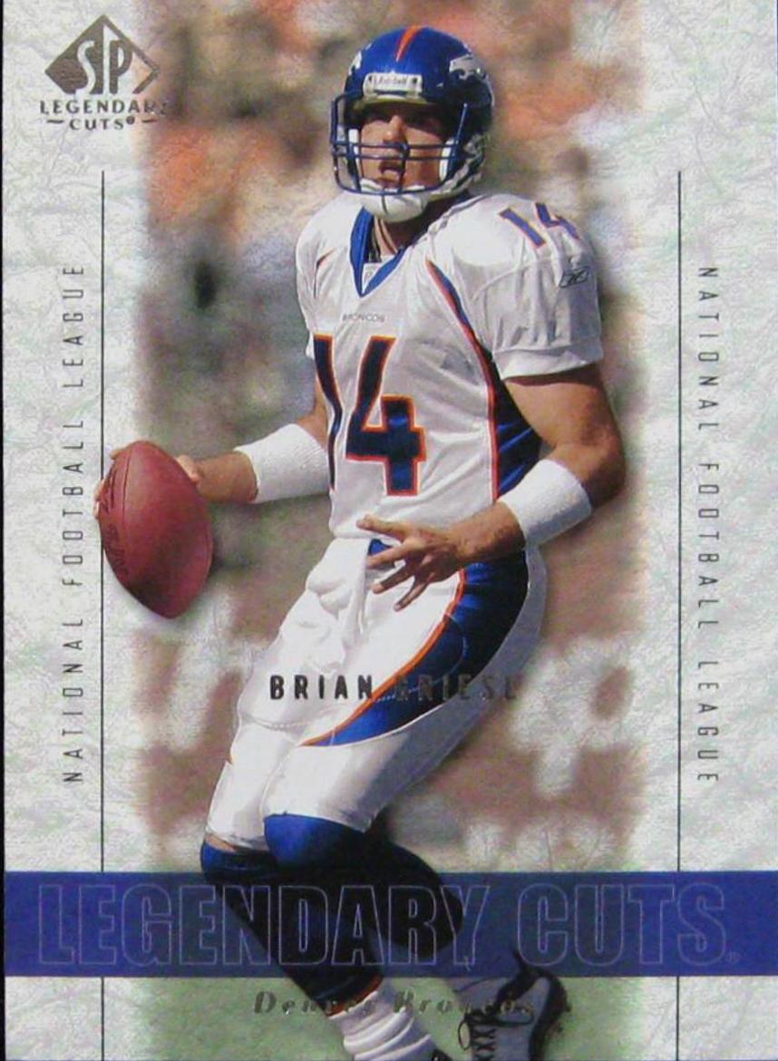 Brian Griese #36 Football Cards 2002 SP Legendary Cuts