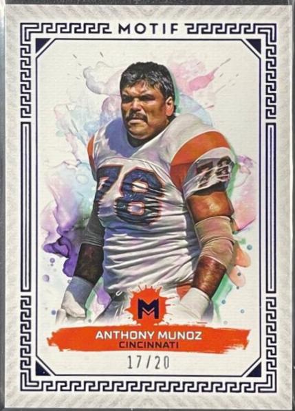 Anthony Munoz #16 2023 Topps Motif Football
