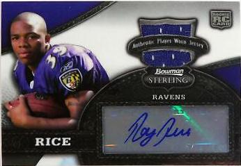 Ray Rice #153 2008 Bowman Sterling Football