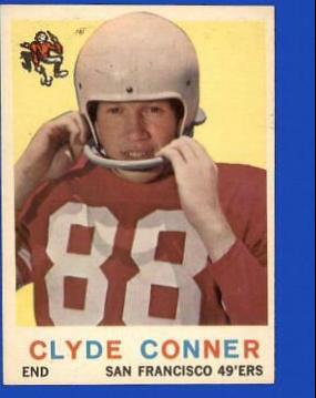Clyde Conner #27 Football Cards 1959 Topps