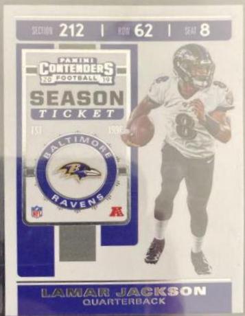 Lamar Jackson [Playoff Ticket] #15