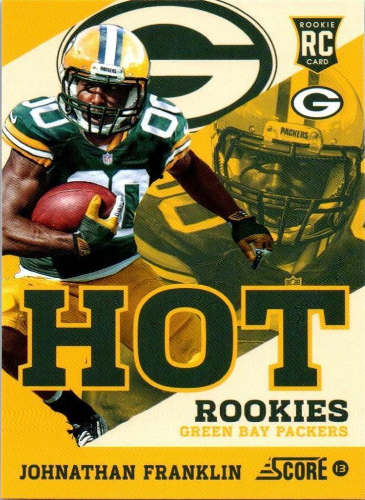 Johnathan Franklin #19 Football Cards 2013 Panini Score Hot Rookies