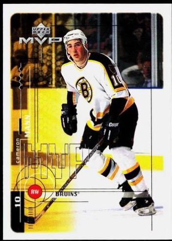 Cameron Mann #11 Hockey Cards 1998 Upper Deck MVP