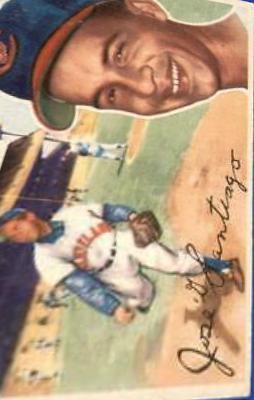 1956 Jose Santiago [White Back] #59