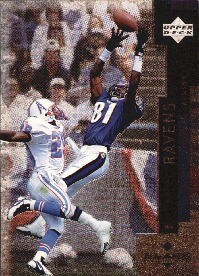 Michael Jackson #7 Football Cards 1998 Upper Deck Black Diamond