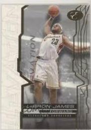 Lebron James #20 Basketball Cards 2007 Bowman Elevation