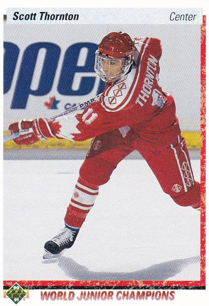 Scott Thornton #459 Hockey Cards 1990 Upper Deck