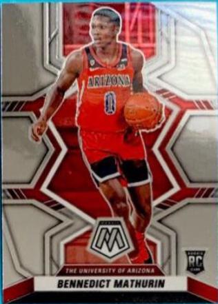 Bennedict Mathurin #11 Basketball Cards 2022 Panini Chronicles Draft Picks Mosaic