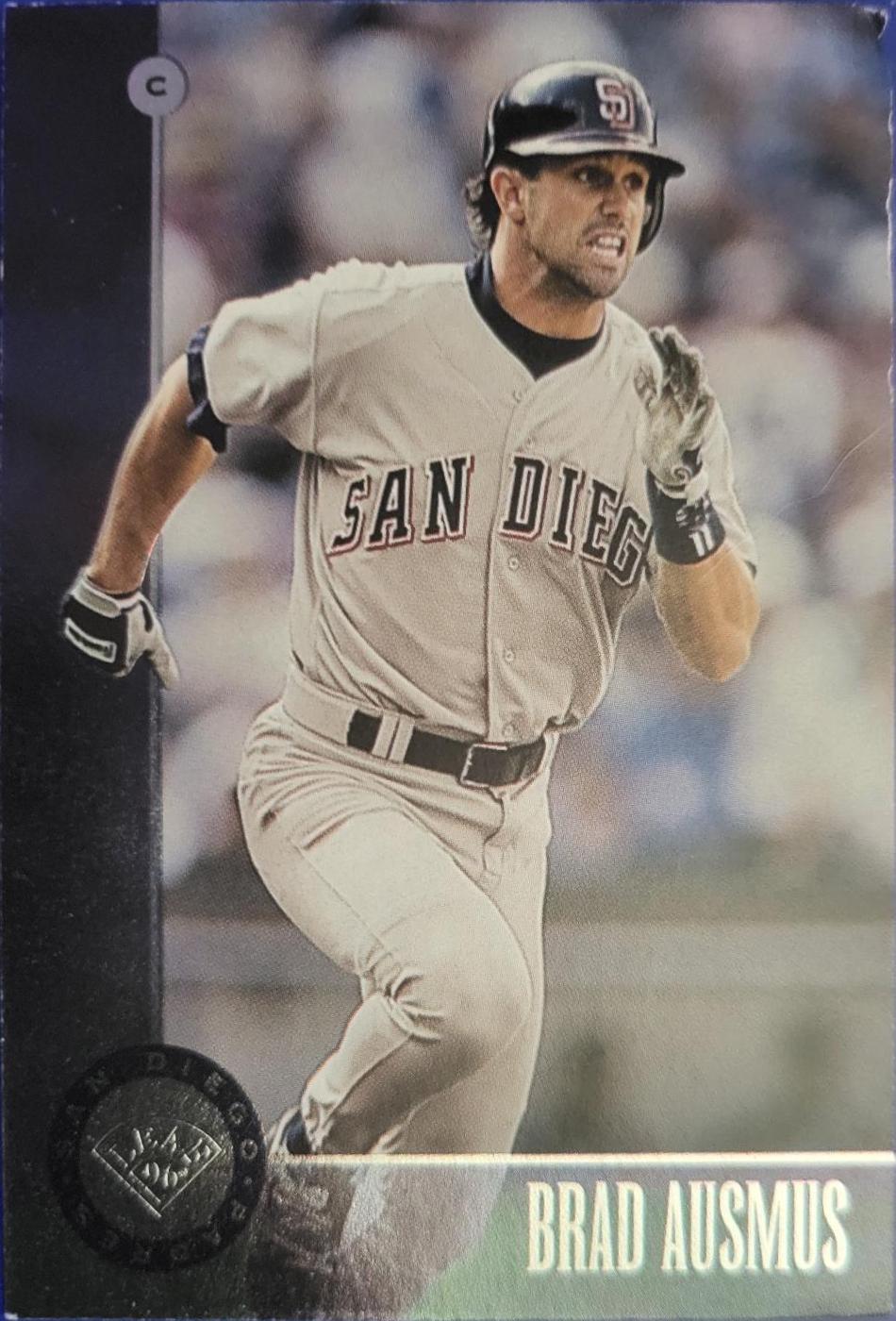 Brad Ausmus #9 Baseball Cards 1996 Leaf