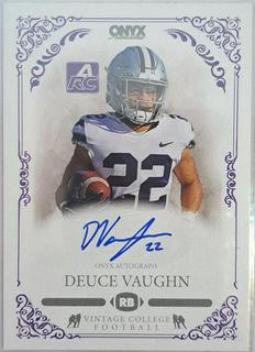 Deuce Vaughn -Autographed