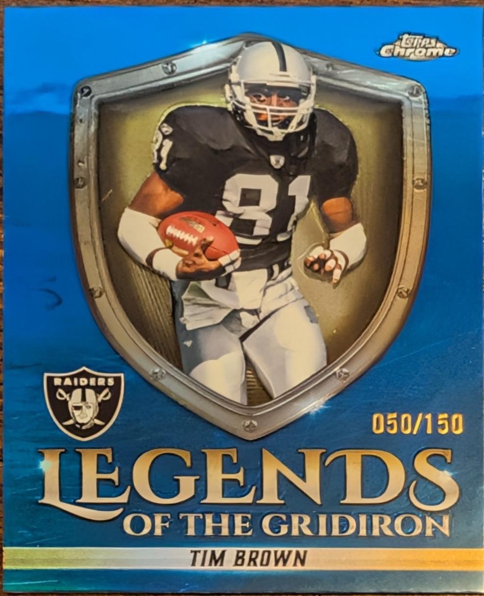 Tim Brown [Blue Refractor] #LOG-22