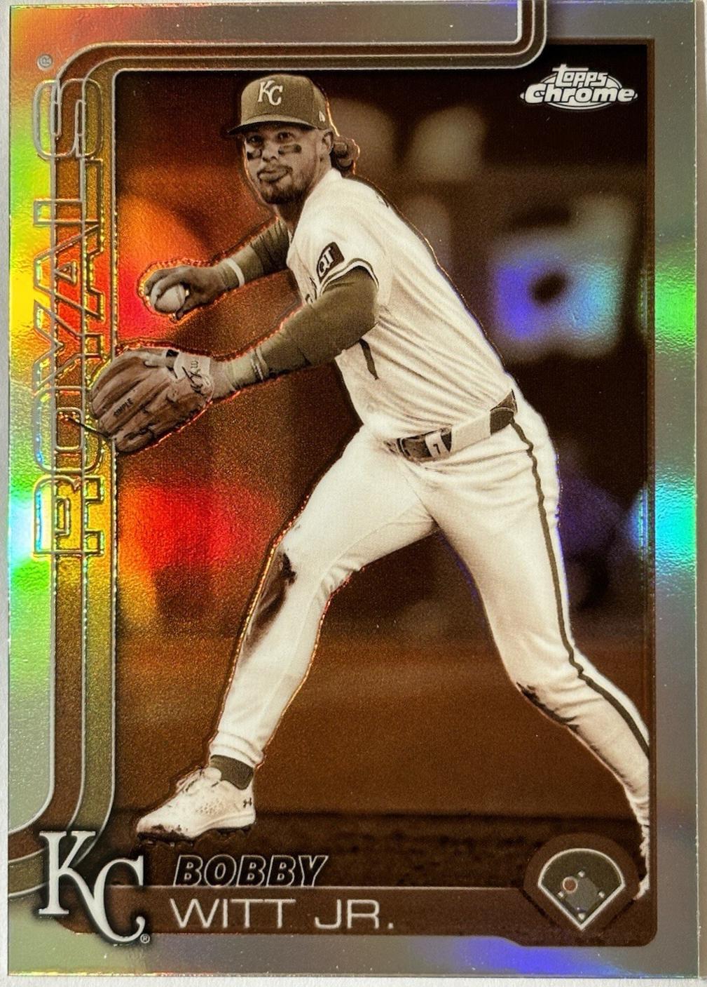 Bobby Witt Jr. [Sepia] #93 Prices | 2025 Topps Chrome | Baseball Cards