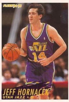 Jeff Hornacek #222 Basketball Cards 1994 Fleer