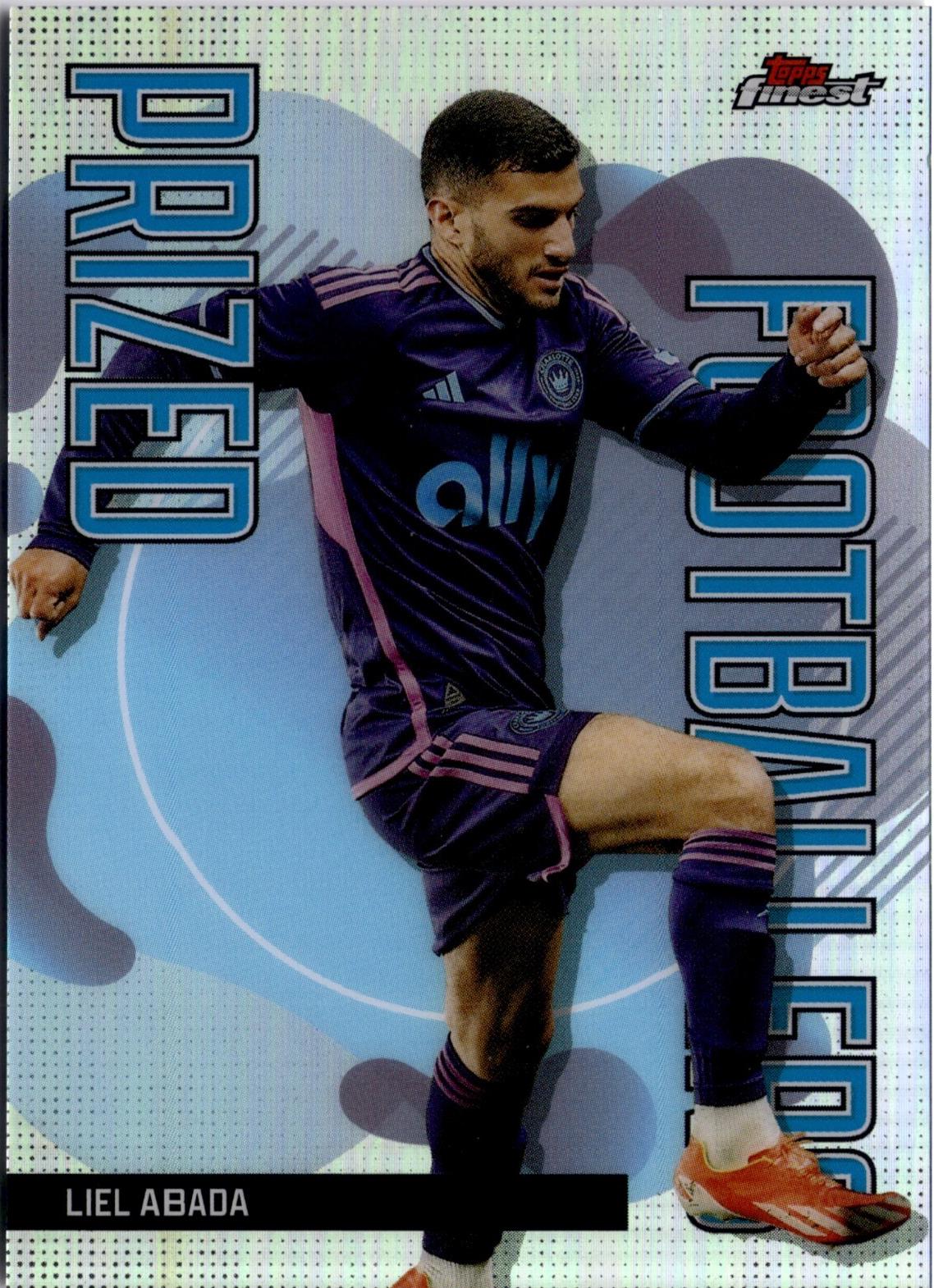 Liel Abada #PF-6 Soccer Cards 2024 Topps Finest MLS Prized Footballers