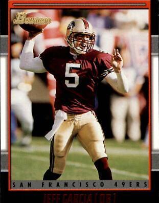 Jeff Garcia #15 Football Cards 2001 Bowman