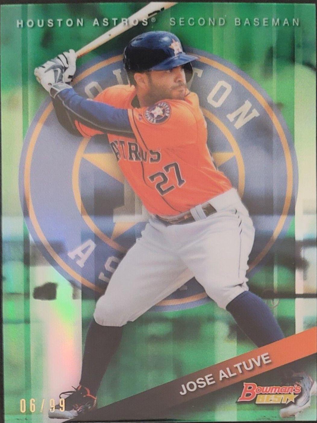 Jose Altuve [Green Refractor] #56