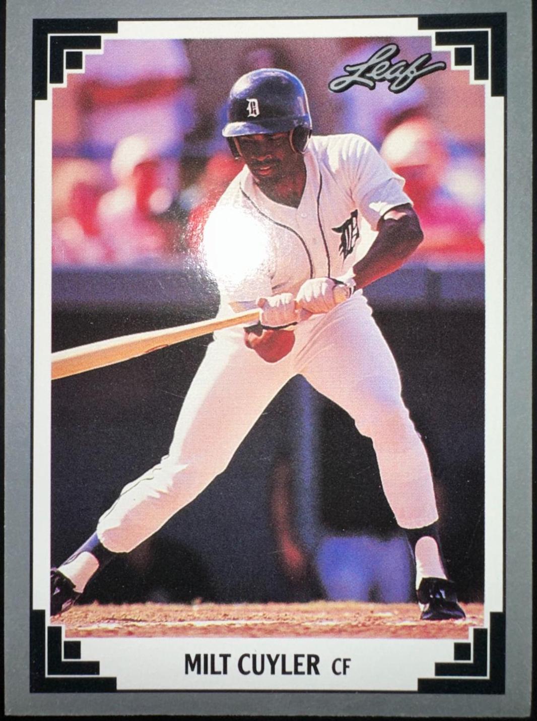 Milt Cuyler #251 Baseball Cards 1991 Leaf