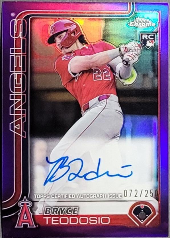 Bryce Teodosio [Purple Refractor] #RA-BTE