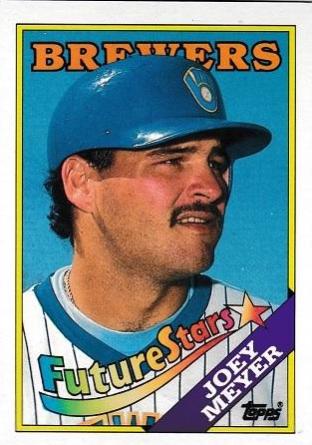 Joey Meyer #312 Baseball Cards 1988 Topps