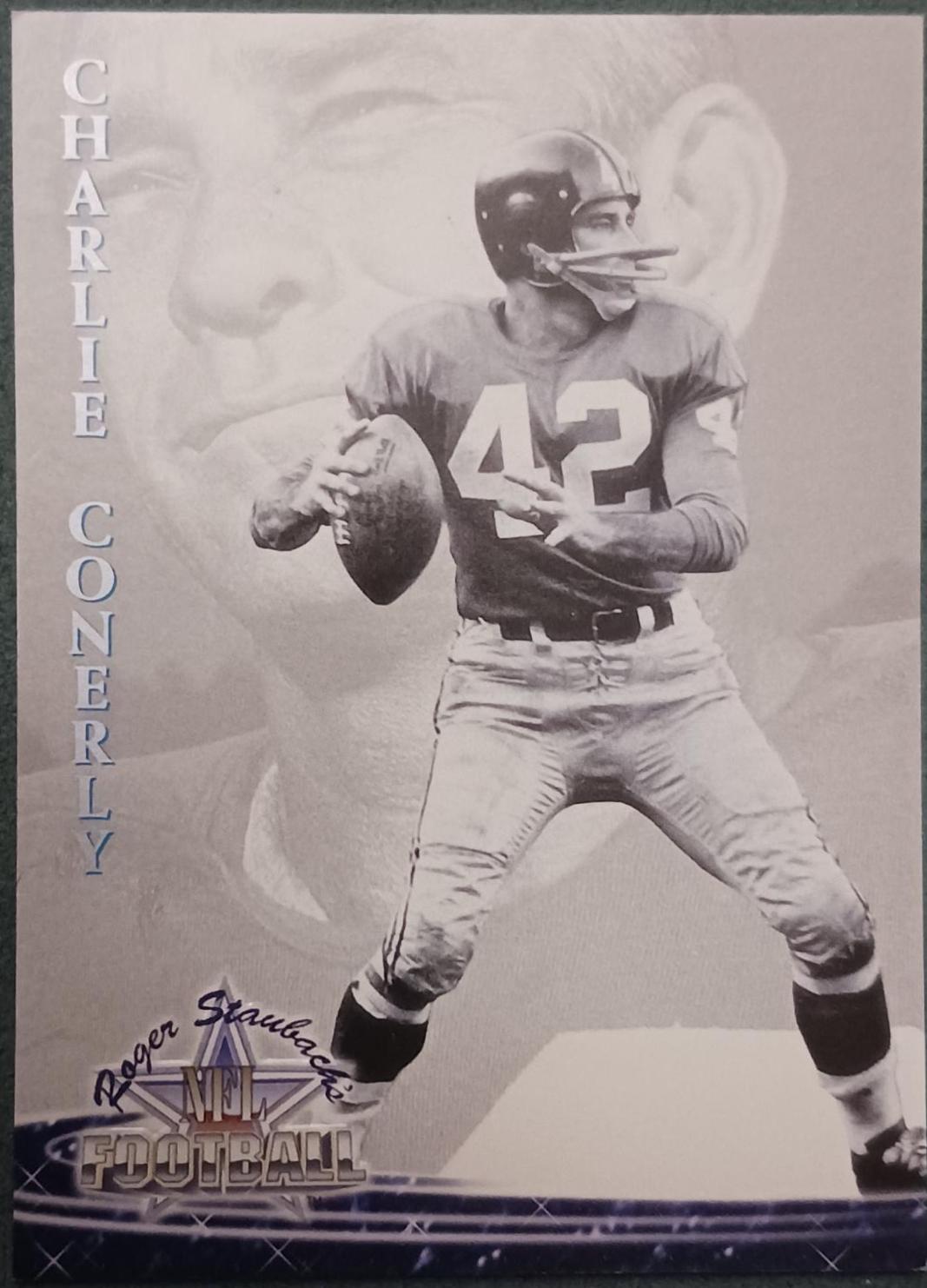Charley Conerly #41 Football Cards 1994 Ted Williams Co