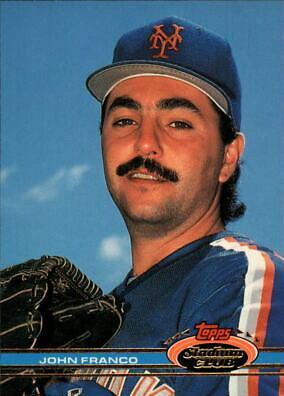 John Franco #22 Baseball Cards 1991 Stadium Club
