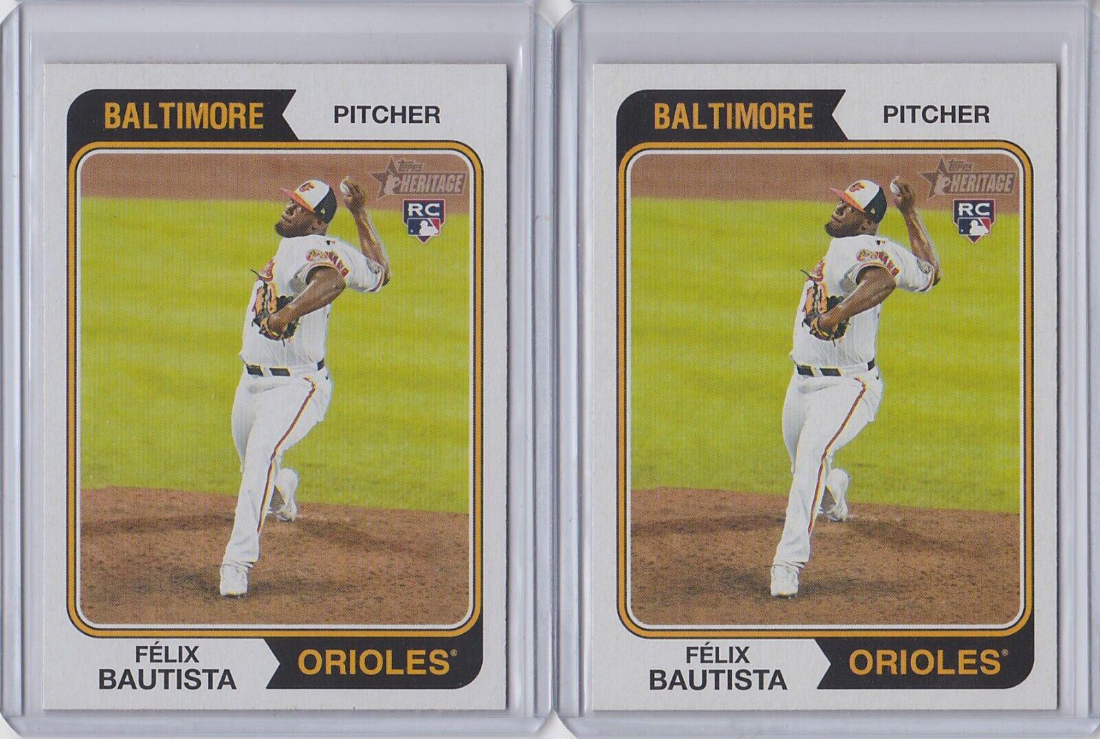 Felix Bautista #40 Baseball Cards 2023 Topps Heritage