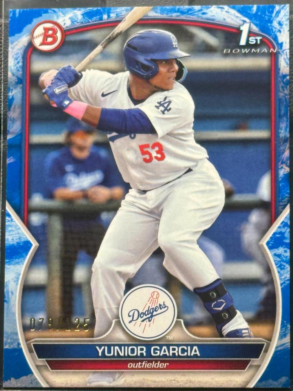 Yunior Garcia [Blue Pattern] #BP-142