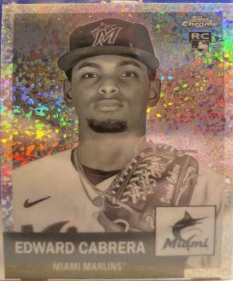 Edward Cabrera [Blue Mini-Diamond Refractor] #345