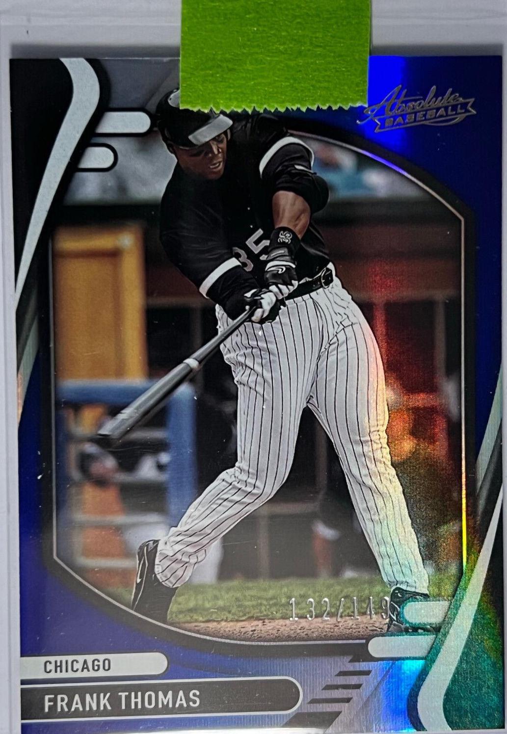 Frank Thomas [Spectrum Blue] #84 Prices | 2022 Panini Absolute ...
