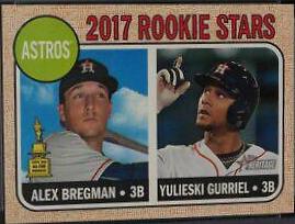 Alex Bregman, Yulieski Gurriel #113 Baseball Cards 2017 Topps Heritage