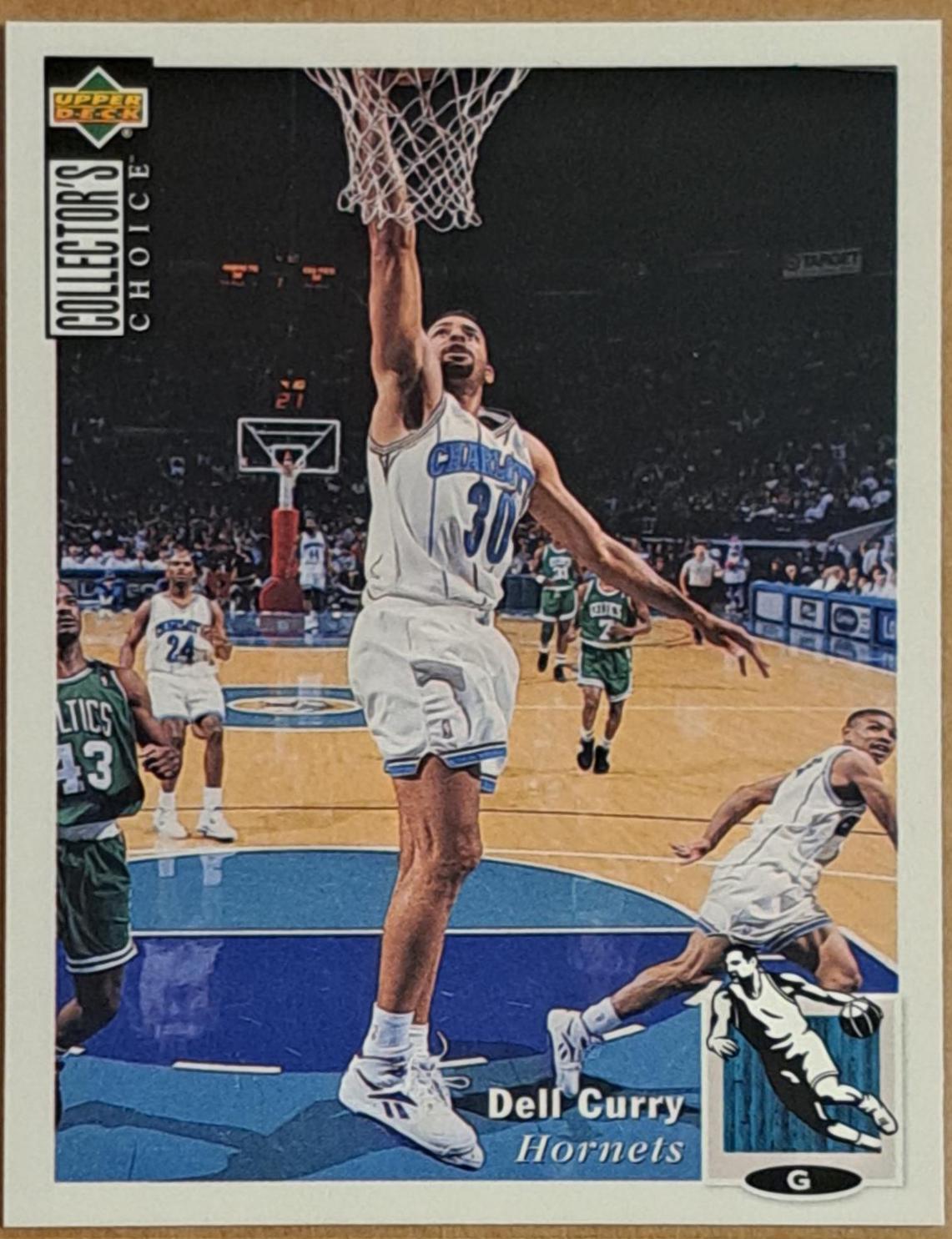 Dell Curry #30 Basketball Cards 1994 Collector's Choice