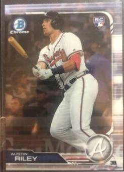 Austin Riley #84 Baseball Cards 2019 Bowman Chrome